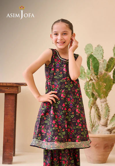 AJGL-08 PRINTED LAWN 2 PCS