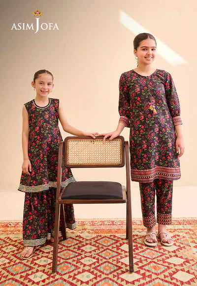 AJGL-08 PRINTED LAWN 2 PCS