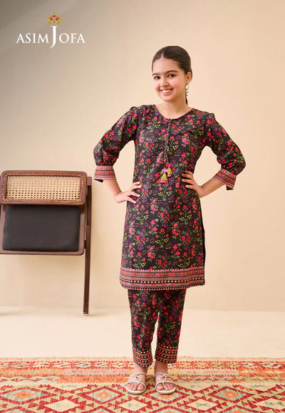 AJGL-08 PRINTED LAWN 2 PCS