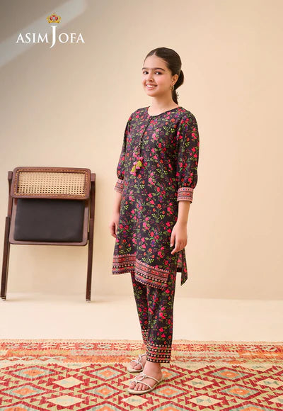 AJGL-08 PRINTED LAWN 2 PCS
