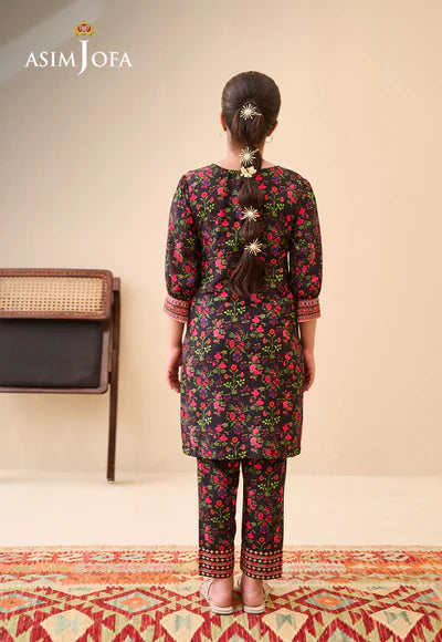 AJGL-08 PRINTED LAWN 2 PCS