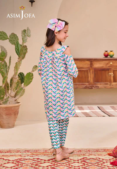 AJGL-09 PRINTED LAWN 2 PCS