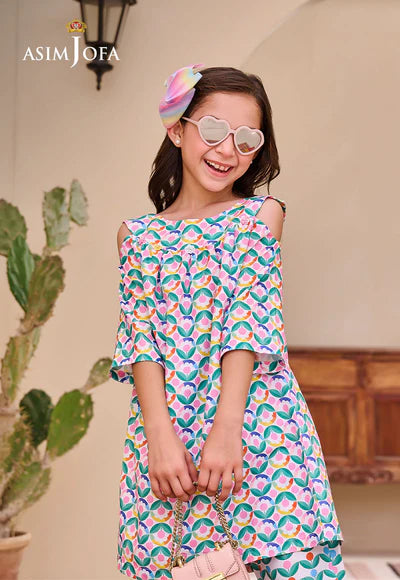 AJGL-09 PRINTED LAWN 2 PCS