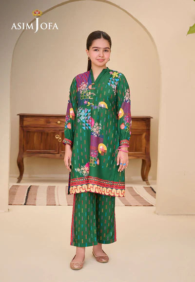 AJGL-10 PRINTED LAWN 2 PCS