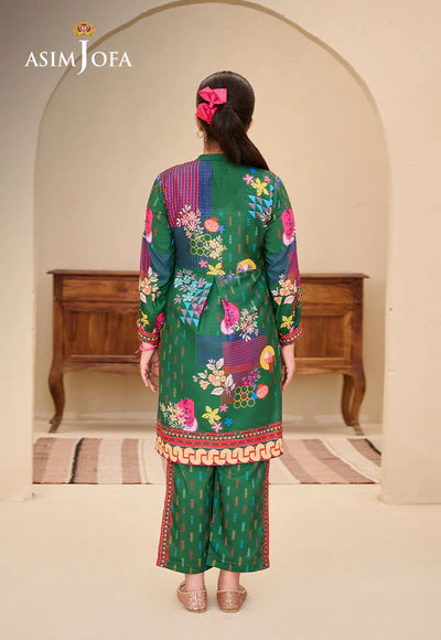 AJGL-10 PRINTED LAWN 2 PCS