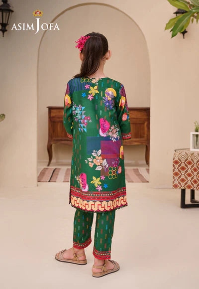 AJGL-10 PRINTED LAWN 2 PCS