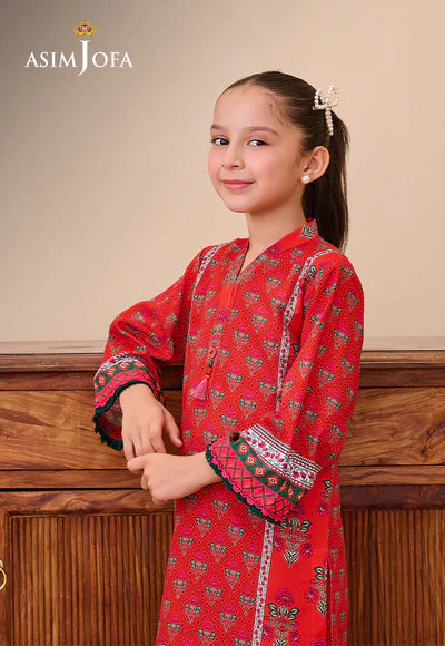 AJGL-11 PRINTED LAWN 2 PCS