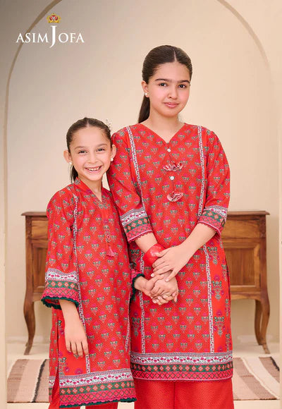 AJGL-11 PRINTED LAWN 2 PCS