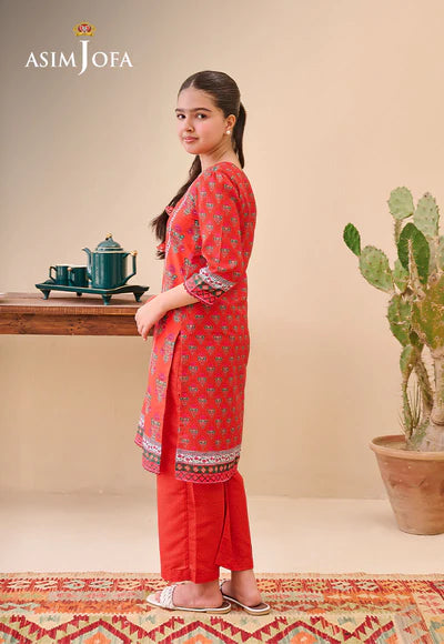 AJGL-11 PRINTED LAWN 2 PCS