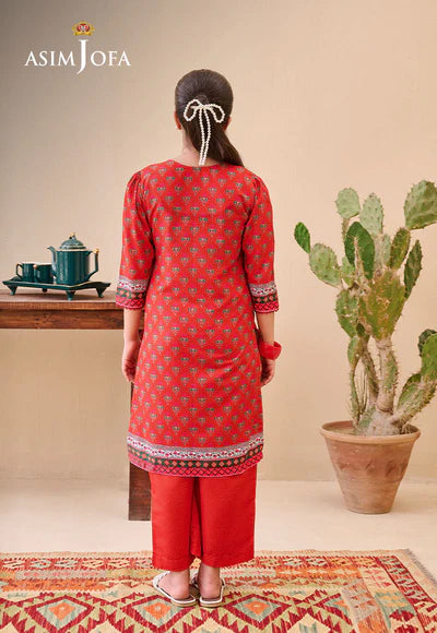 AJGL-11 PRINTED LAWN 2 PCS