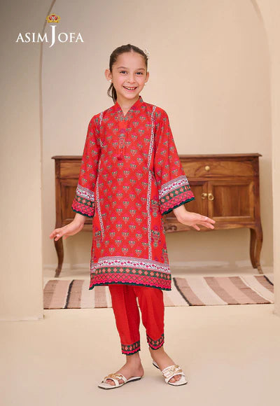 AJGL-11 PRINTED LAWN 2 PCS