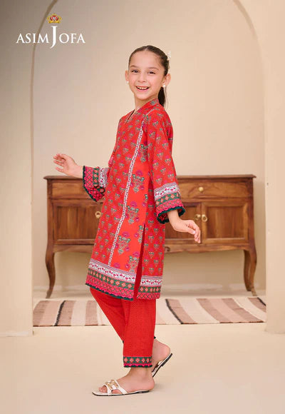 AJGL-11 PRINTED LAWN 2 PCS