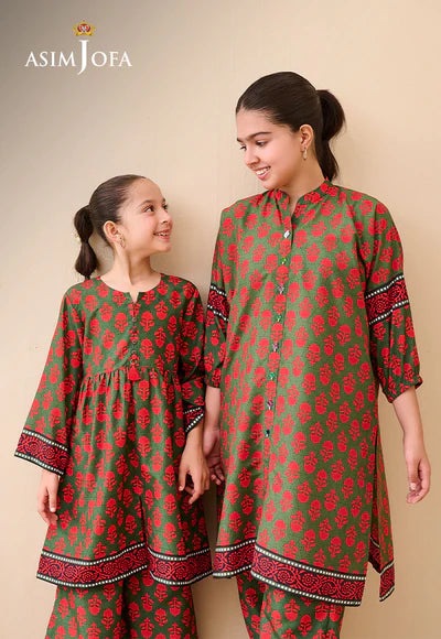 AJGL-12 PRINTED LAWN 2 PCS
