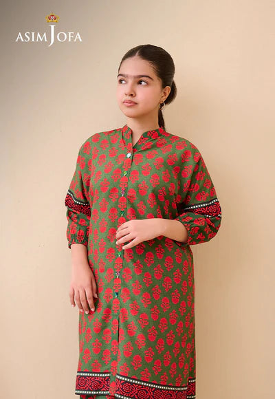 AJGL-12 PRINTED LAWN 2 PCS