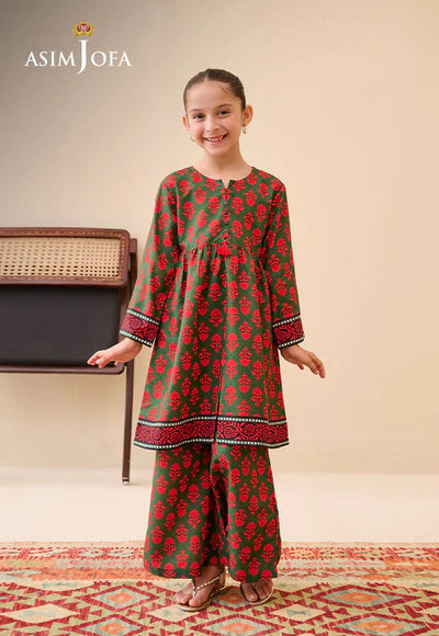 AJGL-12 PRINTED LAWN 2 PCS