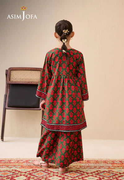 AJGL-12 PRINTED LAWN 2 PCS