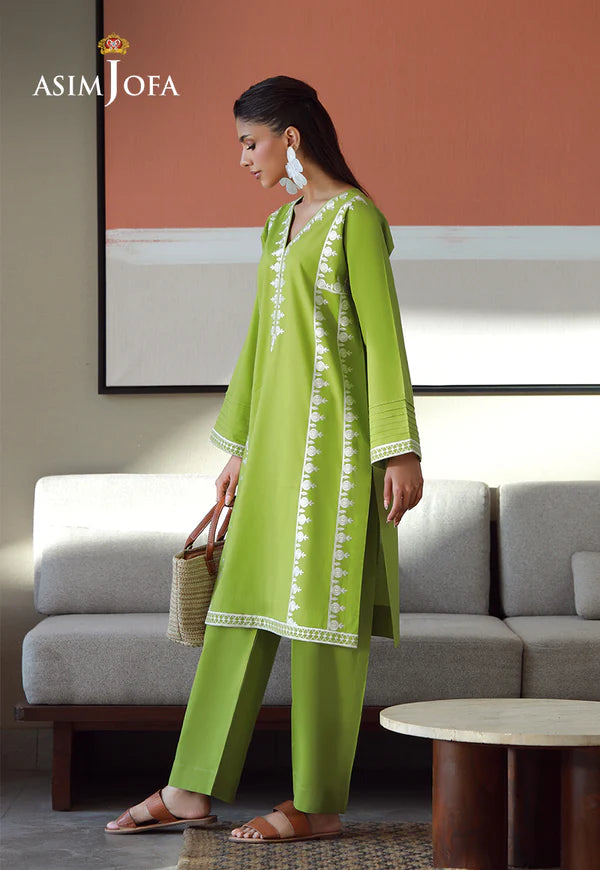 AJPB-129 EMBROIDERED CAMBRIC 2 PCS