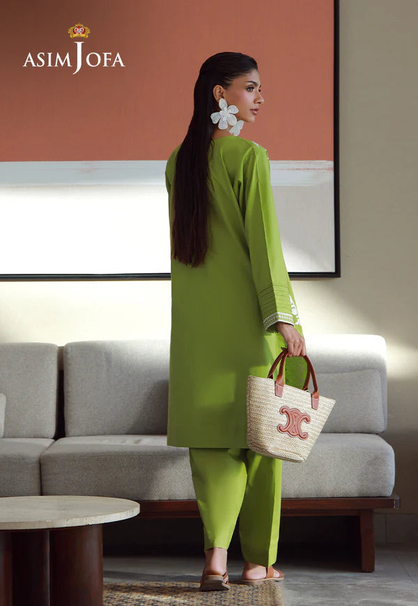 AJPB-129 EMBROIDERED CAMBRIC 2 PCS