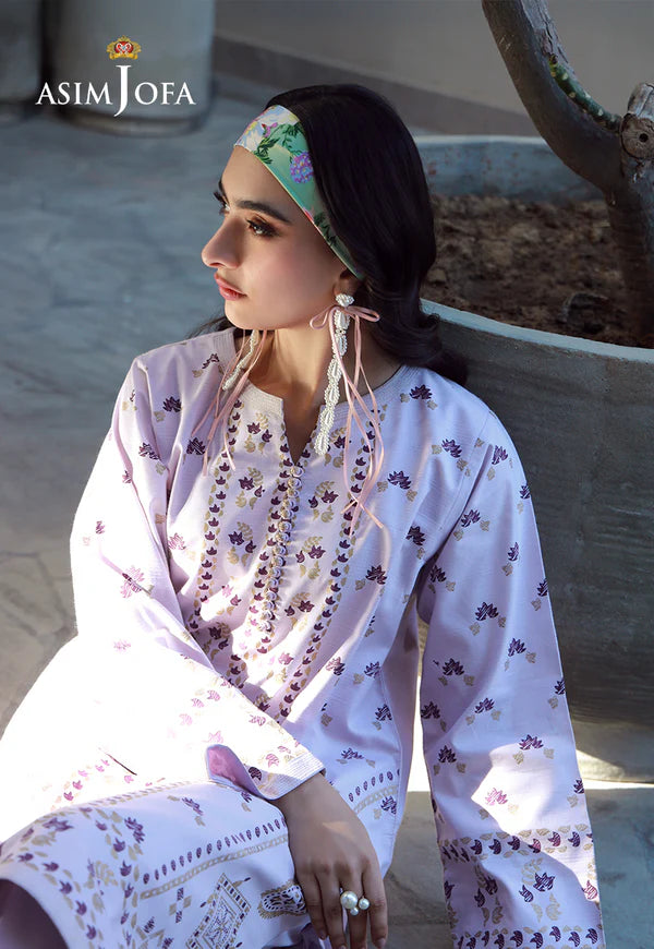 AJPB-132 PRINTED RIB LAWN 2 PCS