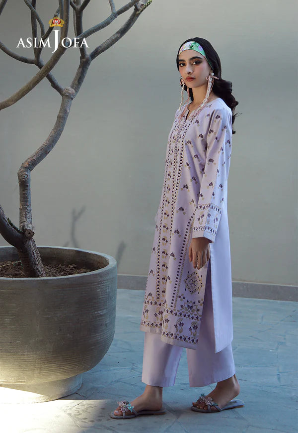 AJPB-132 PRINTED RIB LAWN 2 PCS