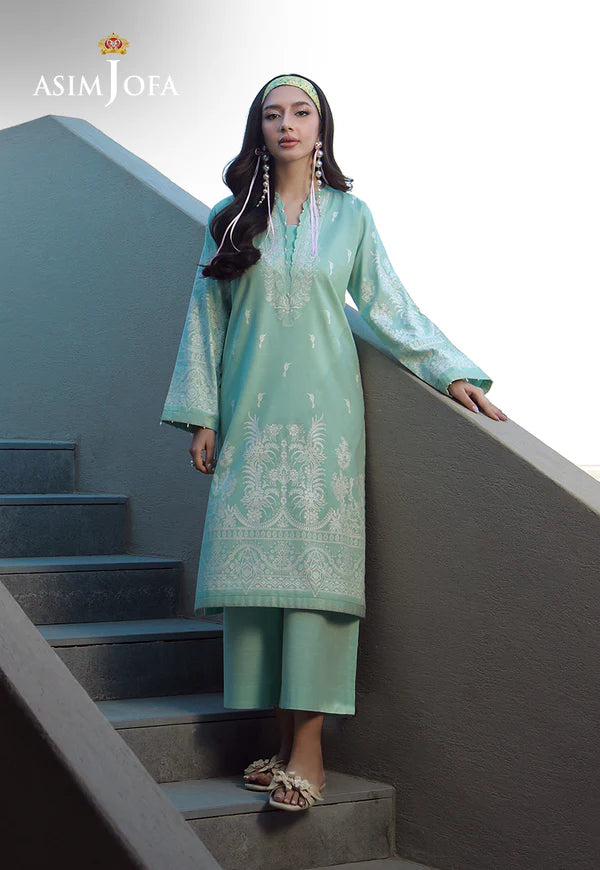 AJPB-133 PRINTED RIB LAWN 2 PCS