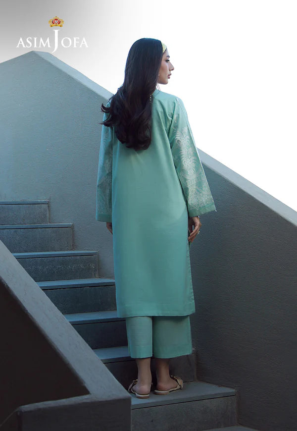 AJPB-133 PRINTED RIB LAWN 2 PCS