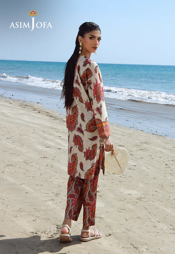 AJPB-144 PRINTED CHECK DOBBY 2 PCS