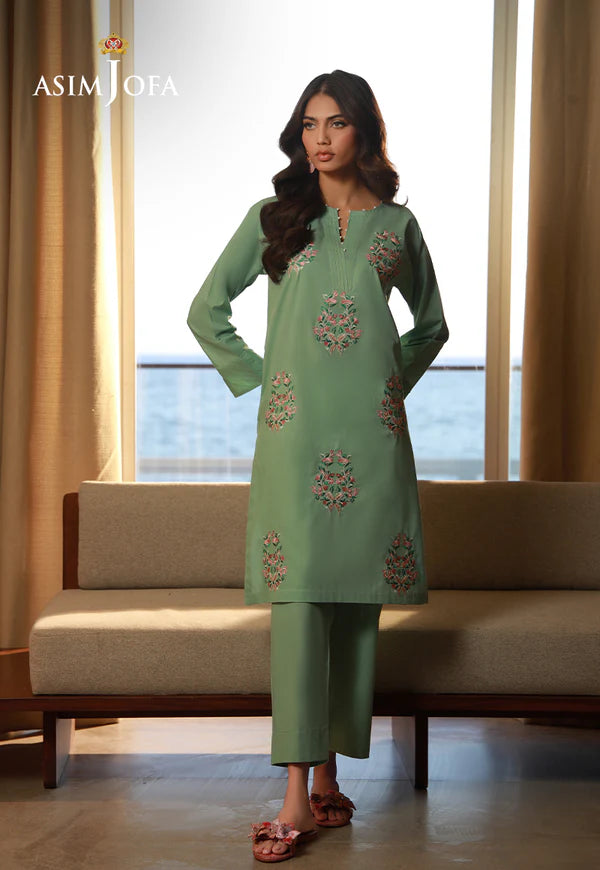 AJPB-153 EMBROIDERED CAMBRIC 2 PCS