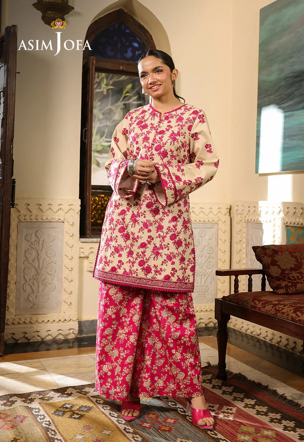 AJUBF-57 DIGITAL PRINTED LAWN 2 PCS