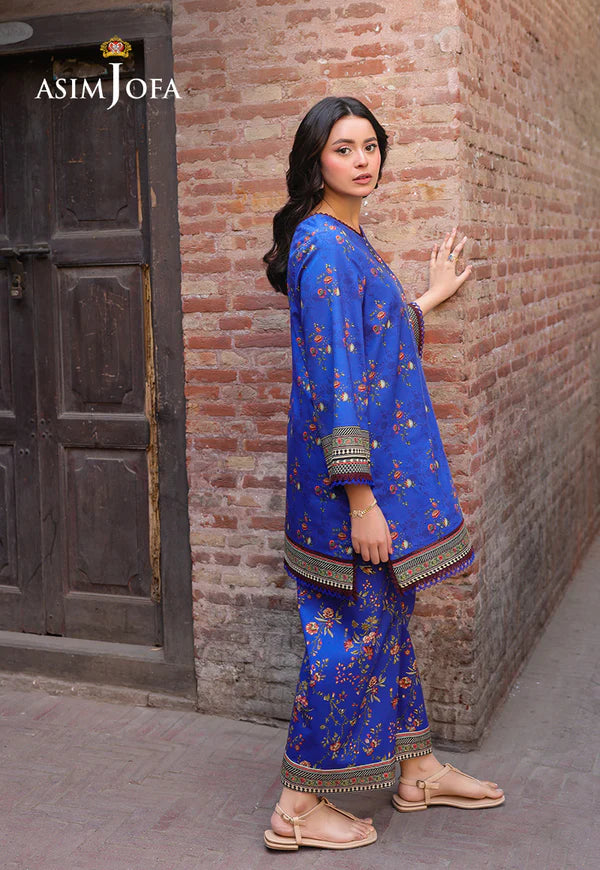 AJUBF-58 DIGITAL PRINTED LAWN 2 PCS