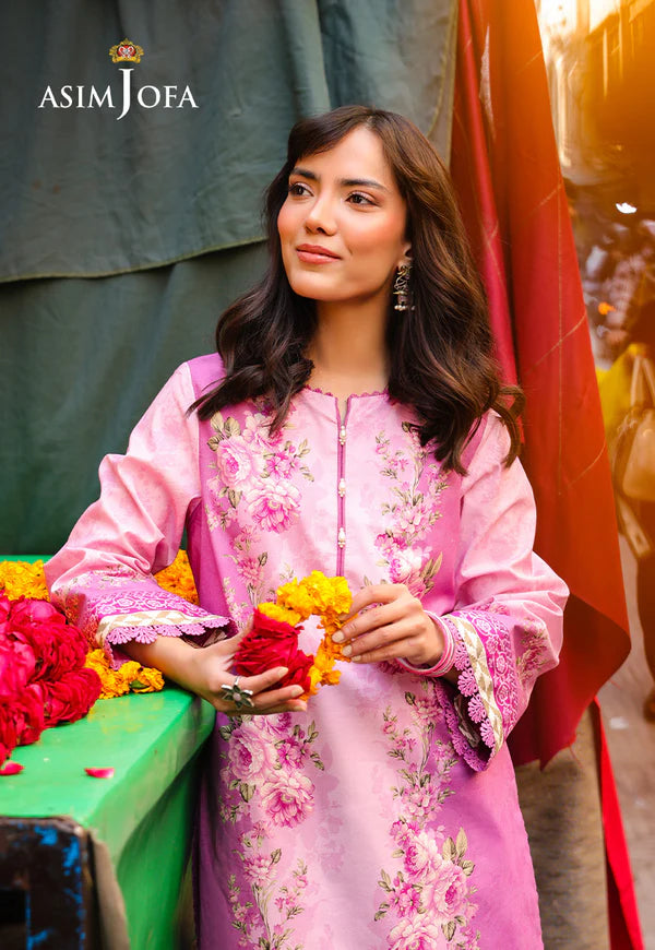 AJUBF-59 DIGITAL PRINTED LAWN 2 PCS