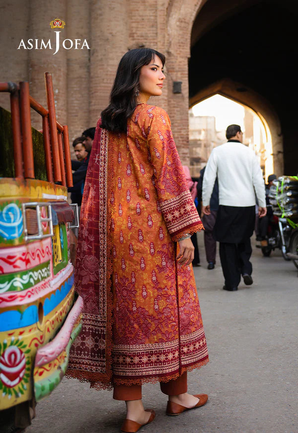 AJUBF-66 DIGITAL PRINTED LAWN 3 PCS