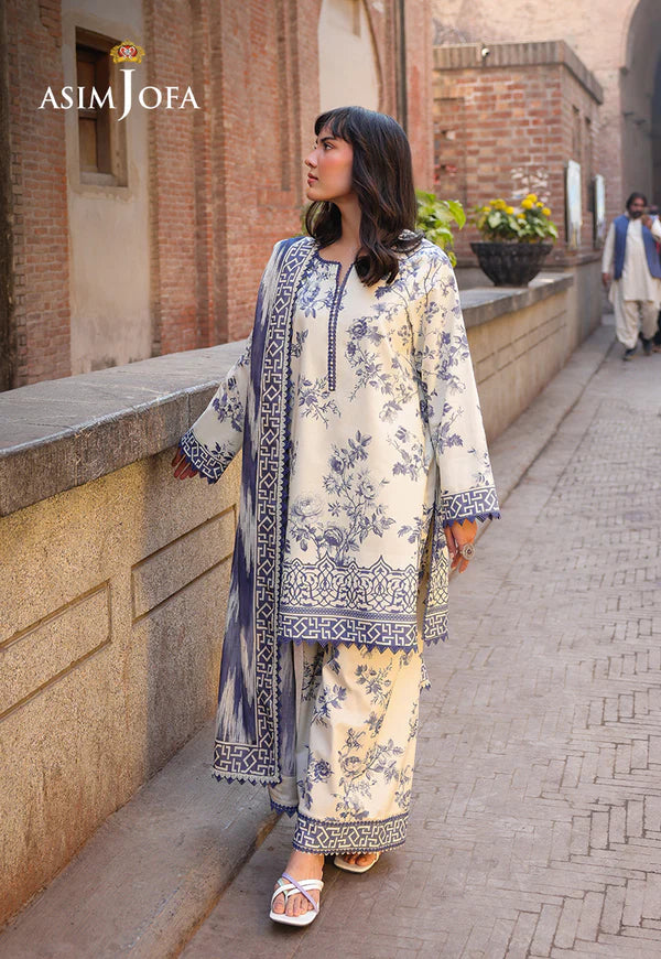 AJUBF-72 DIGITAL PRINTED LAWN 3 PCS