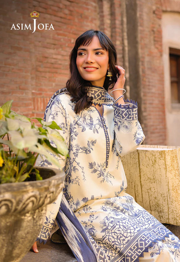 AJUBF-72 DIGITAL PRINTED LAWN 3 PCS