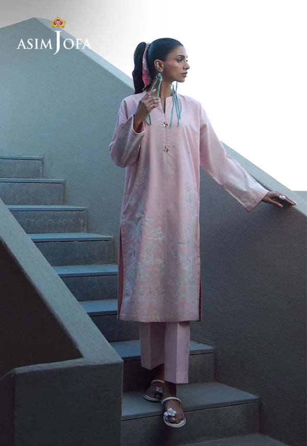 AJPB-130 PRINTED RIB LAWN 2 PCS