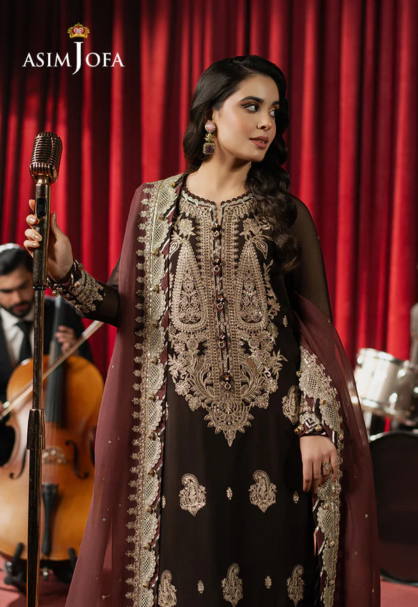 AJPF-02 EMBROIDERED CHIFFON 3 PCS