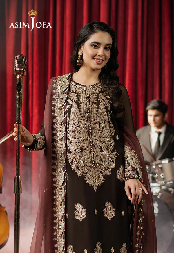 AJPF-02 EMBROIDERED CHIFFON 3 PCS