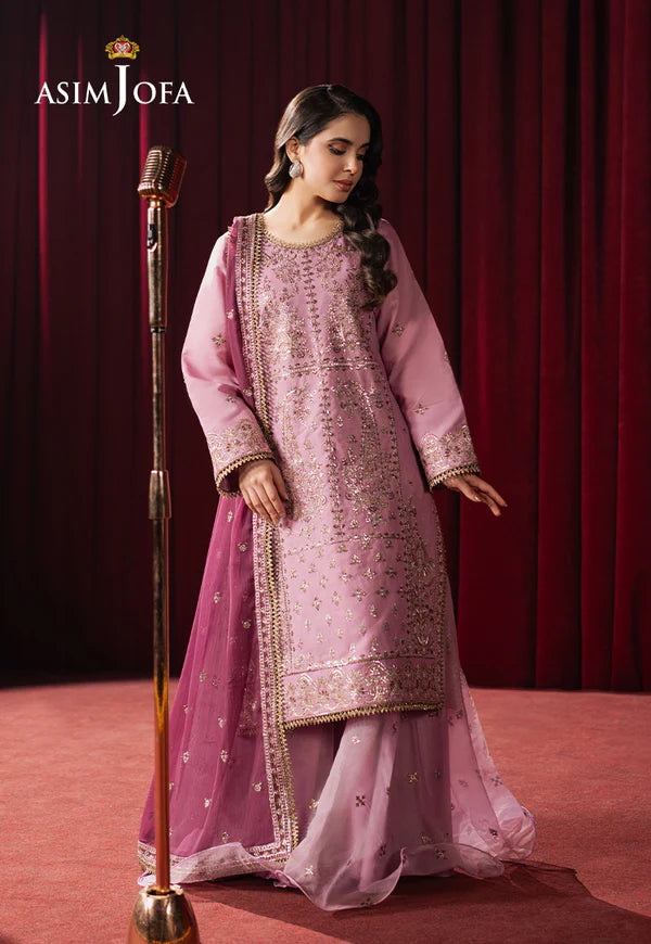 AJPF-14 EMBROIDERED SILK 3 PCS