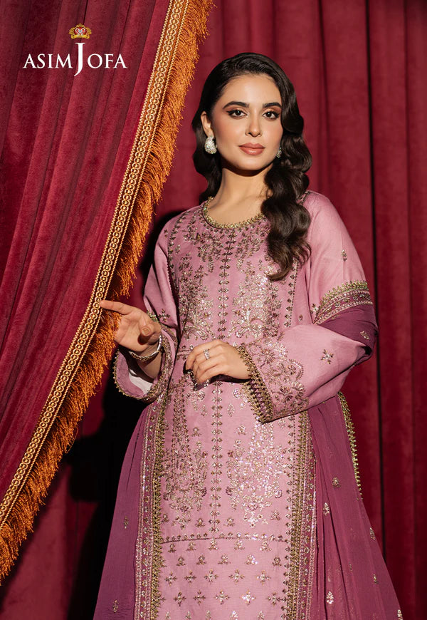 AJPF-14 EMBROIDERED SILK 3 PCS