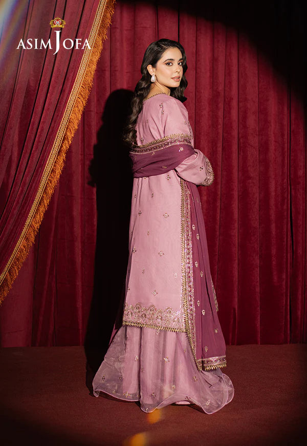 AJPF-14 EMBROIDERED SILK 3 PCS