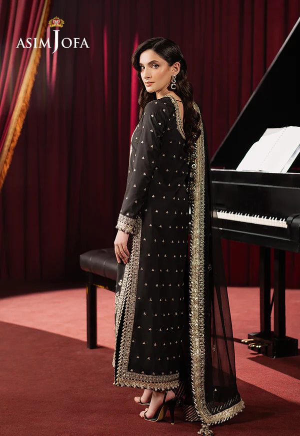 AJPF-01 EMBROIDERED SILK 3 PCS