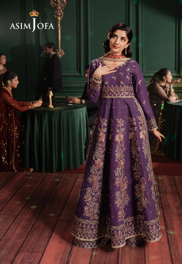 AJPF-23 EMBROIDERED LAWN SILK 3 PCS