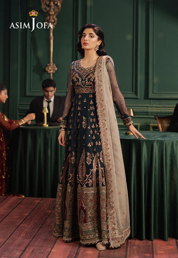 AJPF-39 EMBROIDERED CHIFFON 2 PCS