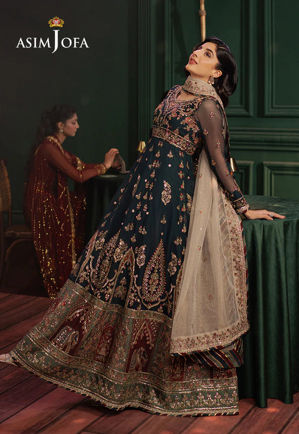 AJPF-39 EMBROIDERED CHIFFON 2 PCS