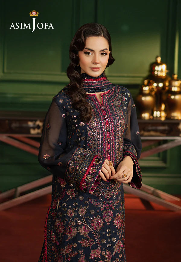 AJPF-17 EMBROIDERED CHIFFON 3 PCS