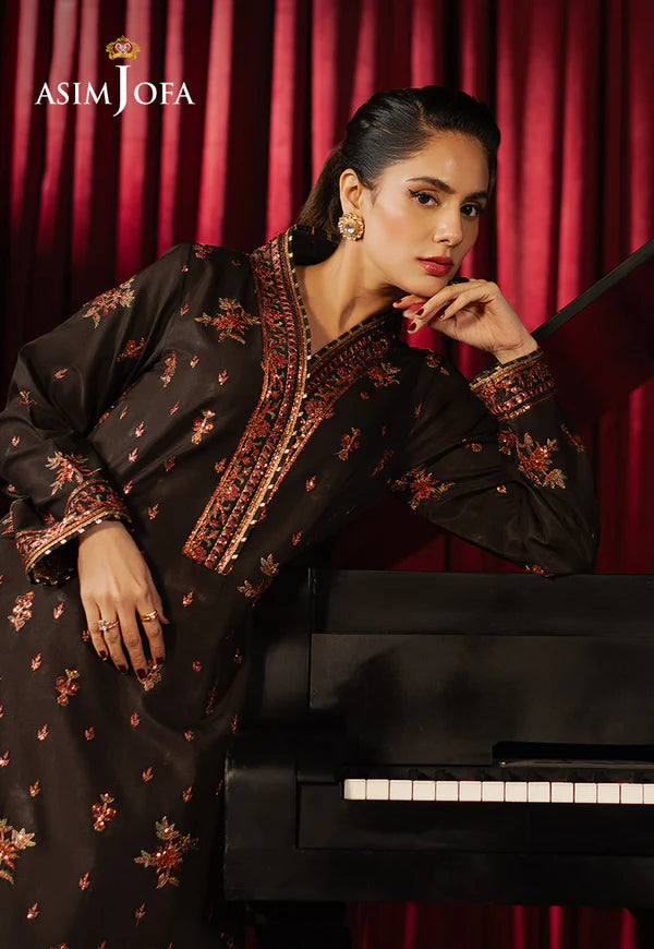 AJPF-06 EMBROIDERED BOSKI SILK 1 PC