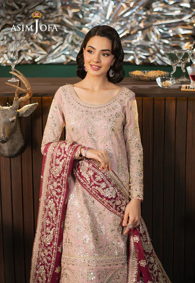 AJPF-40 EMBROIDERED CHIFFON 3 PCS