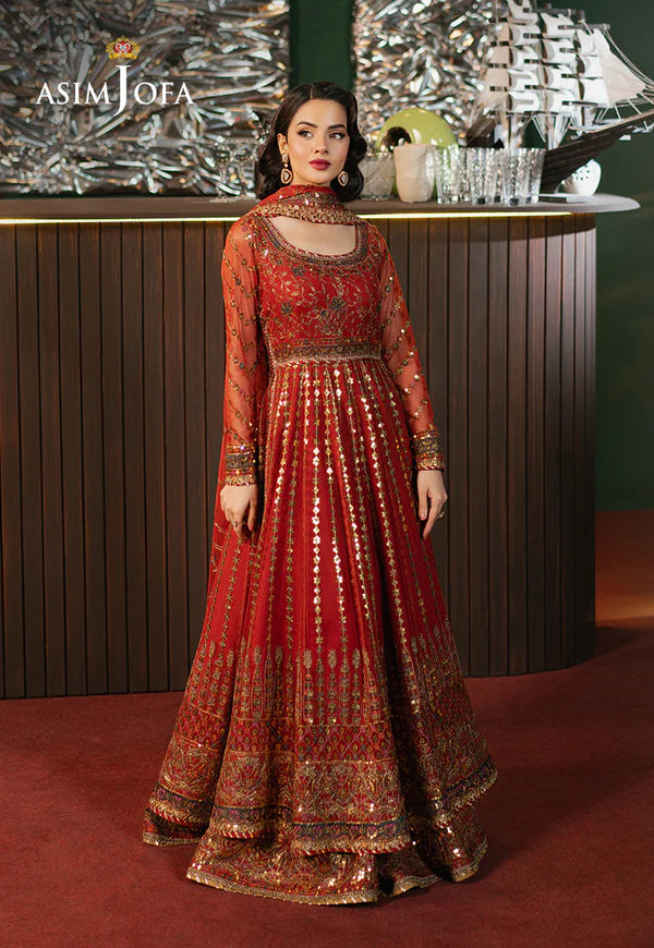 AJPF-32 EMBROIDERED NET 3 PCS