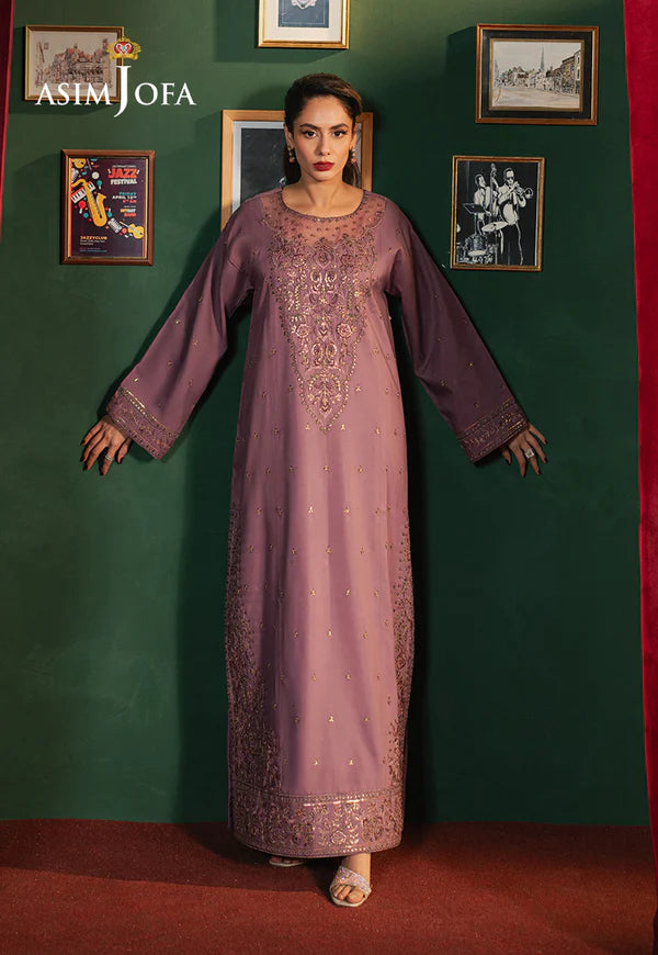 AJPF-09 EMBROIDERED SILK 2 PCS