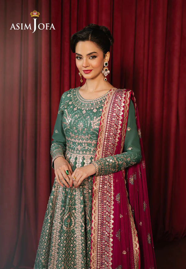 AJPF-31 EMBROIDERED LAWN SILK 3 PCS